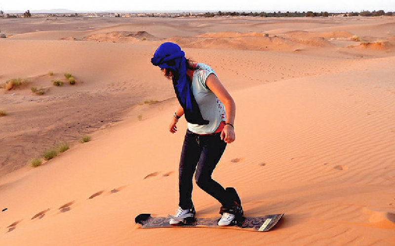 Sandboard de Merzouga